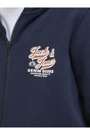 thumbnail: JACK & JONES JUNIOR sweatvest donkerblauw
