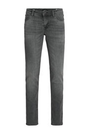 thumbnail: Black denim jongens JACK & JONES JUNIOR slim fit jeans black met regular waist en effen