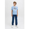 JACK & JONES JUNIOR T-shirt lichtblauw