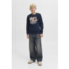JACK & JONES JUNIOR sweater donkerblauw