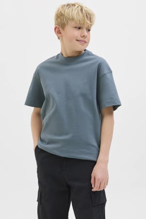 T-shirt grijsblauw
