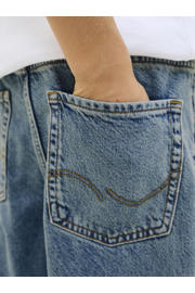 thumbnail: JACK & JONES JUNIOR high waist loose fit jeans medium blue denim