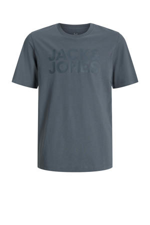 T-shirt grijsblauw
