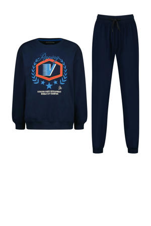 pyjamaset donkerblauw