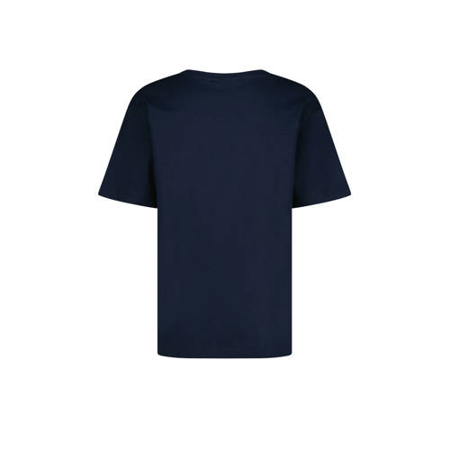 Vingino T-shirt donkerblauw Jongens Katoen Ronde hals Effen - maat 164 afbeelding