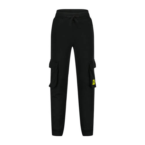 Vingino relaxed cargobroek zwart Jongens Katoen Effen