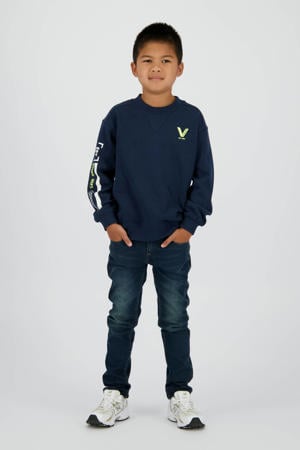 skinny jeans dark blue denim