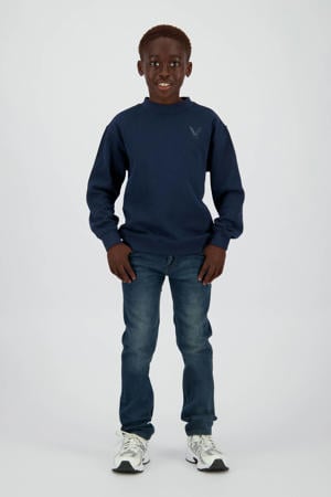 slim fit jeans donkerblauw