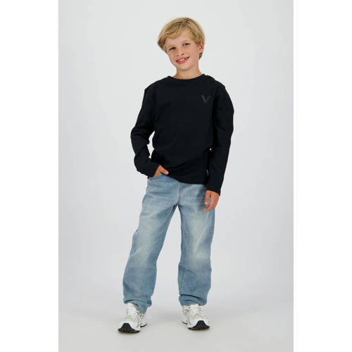 Vingino loose fit jeans light blue denim Blauw Jongens Katoen Effen - maat 170 afbeelding