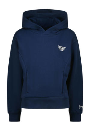 hoodie donkerblauw