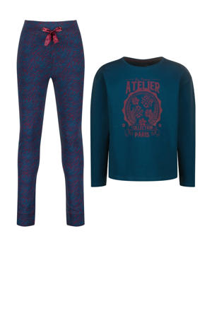 pyjama Wayra donkerblauw