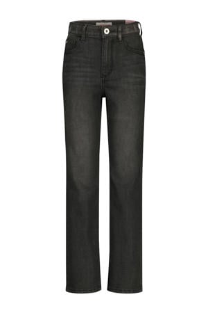 straight leg jeans black denim