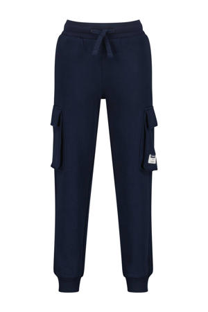 relaxed cargo broek donkerblauw