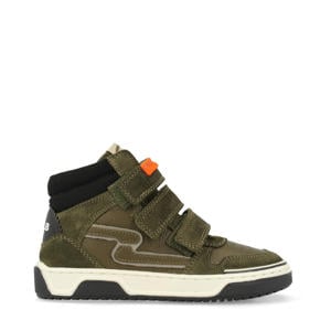 suède sneakers groen