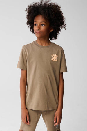 T-shirt bruin