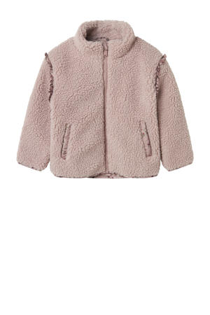YANFJHV Winterjas kinderen jongens warm - pluche jas overgangsjas winter meisjes winterjas katoenen jas kleine kinderen knuffeljas pluche outdoor kinderkleding kinderjas, blauw, 120 cm
