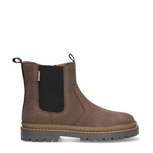 Hugo Hike leren chelsea boots bruin