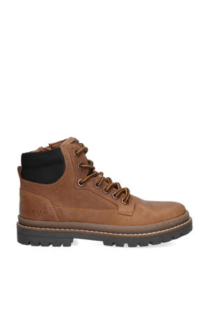 Harvey Hike nubuck veterboots cognac