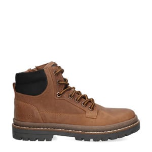 Harvey Hike nubuck veterboots cognac