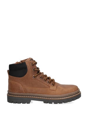 Harvey Hike nubuck veterboots cognac