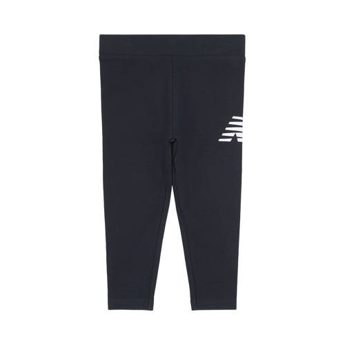 New Balance legging zwart Jongens/Meisjes Katoen Logo - maat 104 afbeelding
