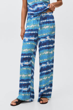 casual broek blauw