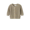 NAME IT BABY cardigan lichtbruin gebreid