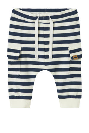 casual broek blauw