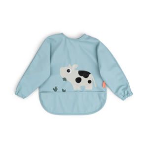 Mouwslab Tiny farm - Blauw
