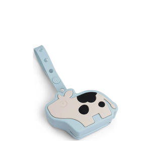 Siliconen fopspeenhouder Dotti - Blauw