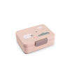 Done by Deer  Broodtrommel met vakverdeling Tiny farm - Roze