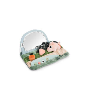 Sensorische spiegel voor tummy Time Tiny farm - Groen