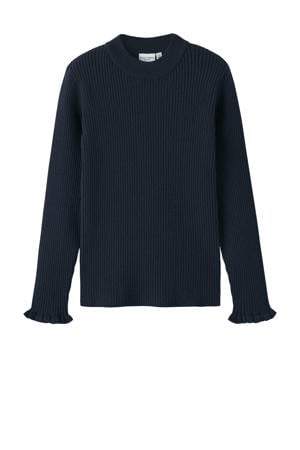 longsleeve donkerblauw