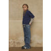 NAME IT KIDS vest donkerblauw fijn gebreid