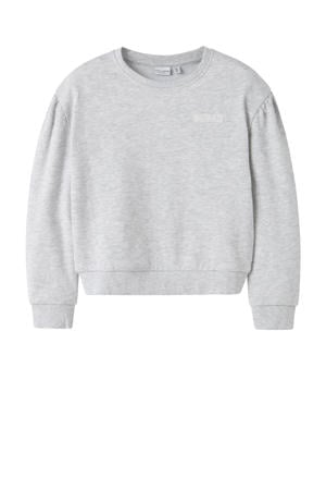 sweater grijs melange