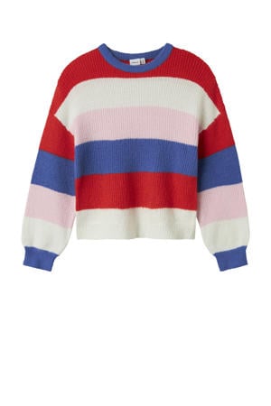 trui rood gebreid