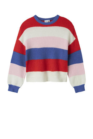 trui rood gebreid