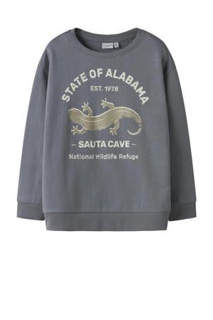 sweater grijsblauw