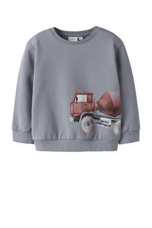 sweater grijsblauw
