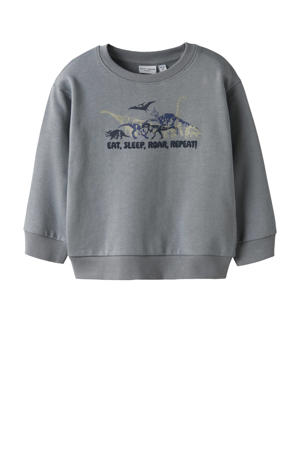 sweater grijsblauw