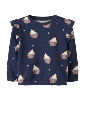 sweater donkerblauw