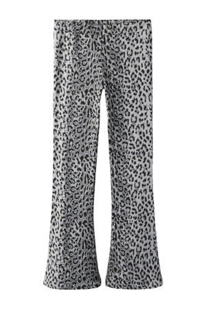 bootcut casual broek grijs