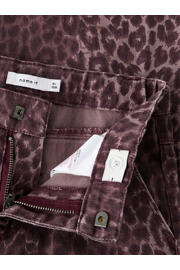 thumbnail: NAME IT KIDS wide leg casual broek donkerrood