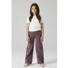 NAME IT KIDS wide leg casual broek donkerrood