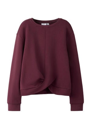 sweater donkerrood