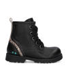 BunniesJR Tina Trots leren veterboots zwart