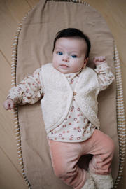 thumbnail: Riffle Amsterdam corduroy flared casual broek roze