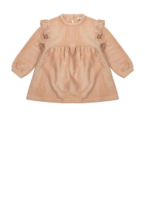 midi jurk roze