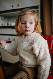 thumbnail: Riffle Amsterdam teddy jas ecru