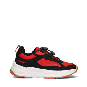 chunky sneakers rood/zwart
